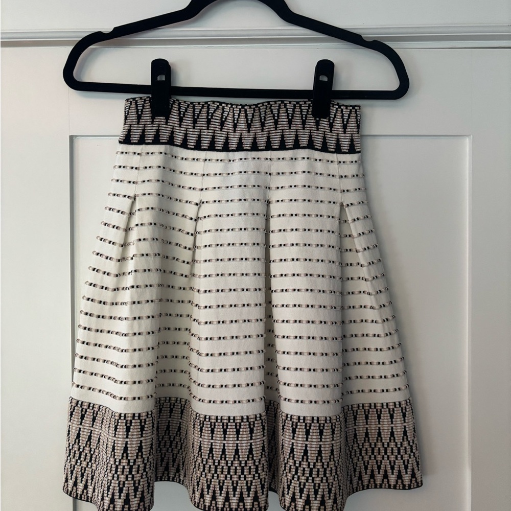 Maje Jiselle Jacquard Mini Skirt Like New